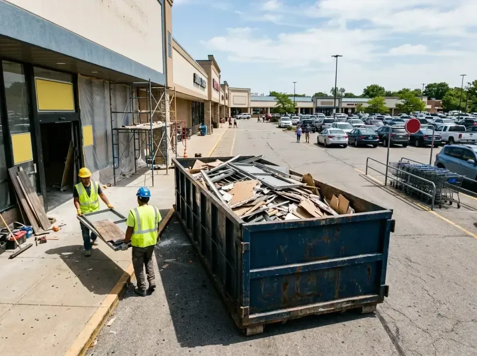 retail-store-renovation-debris-003 — frequently asked questions, Roll-off Dumpster Rentals in Heartland, TX
